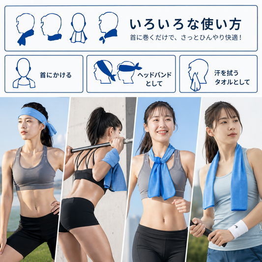 冷感タオル＋シリコンケース付き