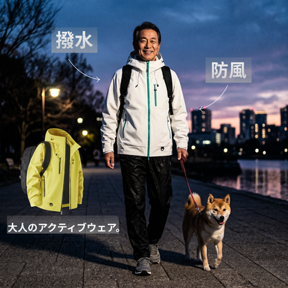 【男女兼用】売上No.1究極の全天候型・撥水マウンテンパーカー