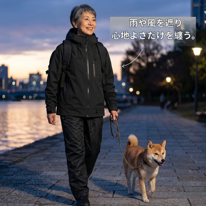 【男女兼用】売上No.1究極の全天候型・撥水マウンテンパーカー