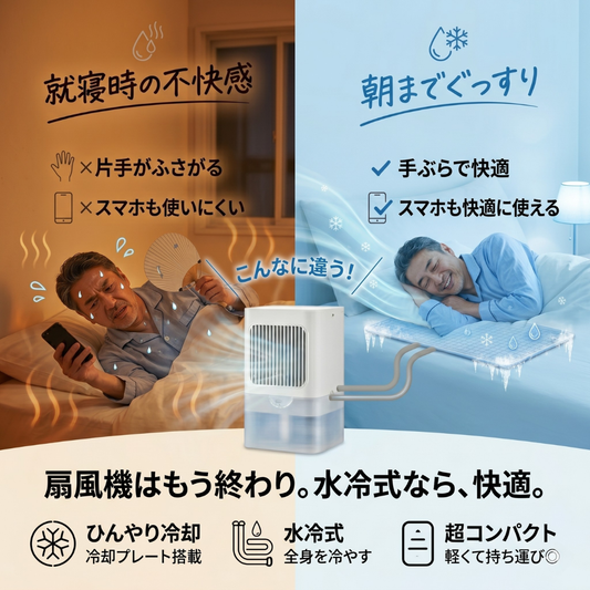 【SUIMIN 水眠】水循環クーラーマットレス｜エアコンに頼らない、本物の快眠を