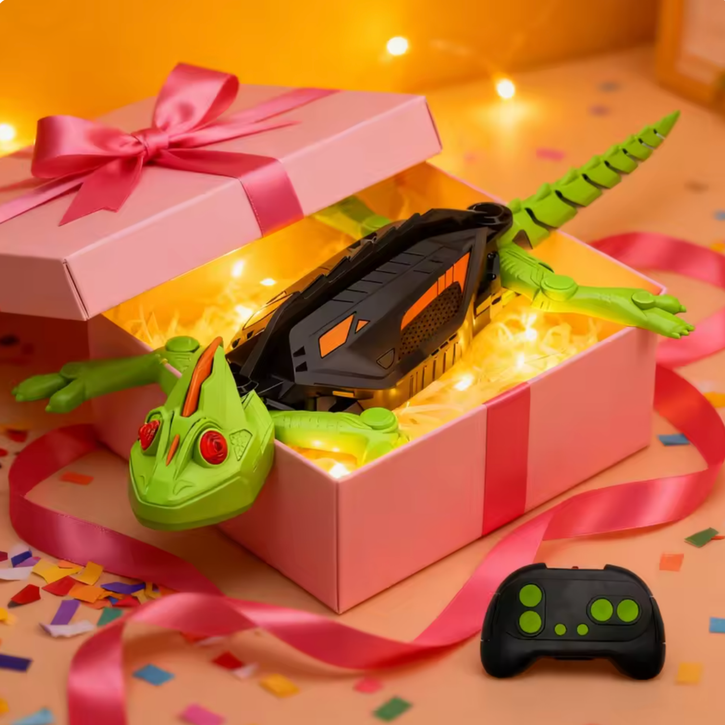 壁登り カメレオン 電動リモコンおもちゃ