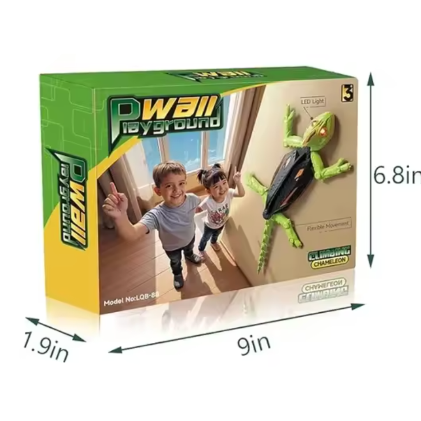 壁登り カメレオン 電動リモコンおもちゃ