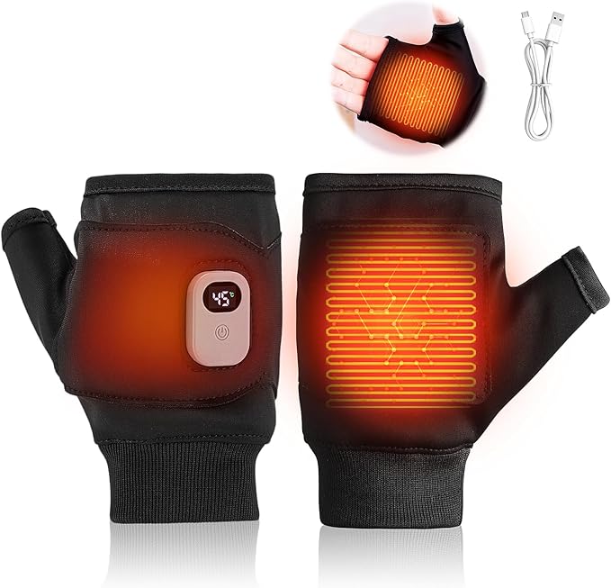 USB充電式ヒーター手袋｜速暖・高保温・冬必須アイテム