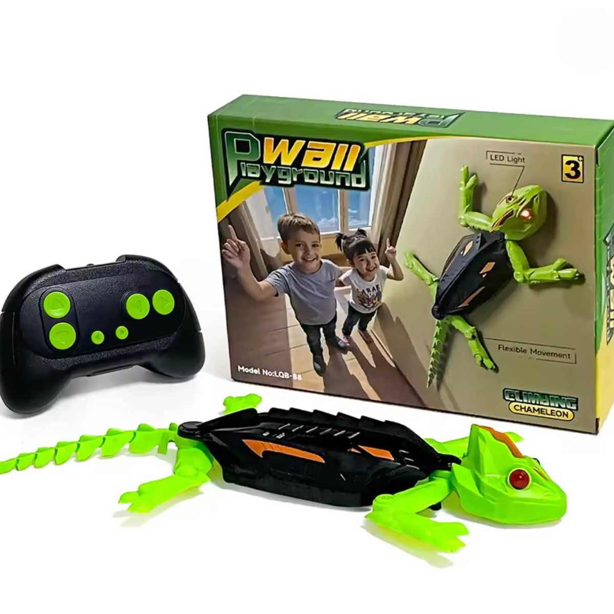 壁登り カメレオン 電動リモコンおもちゃ