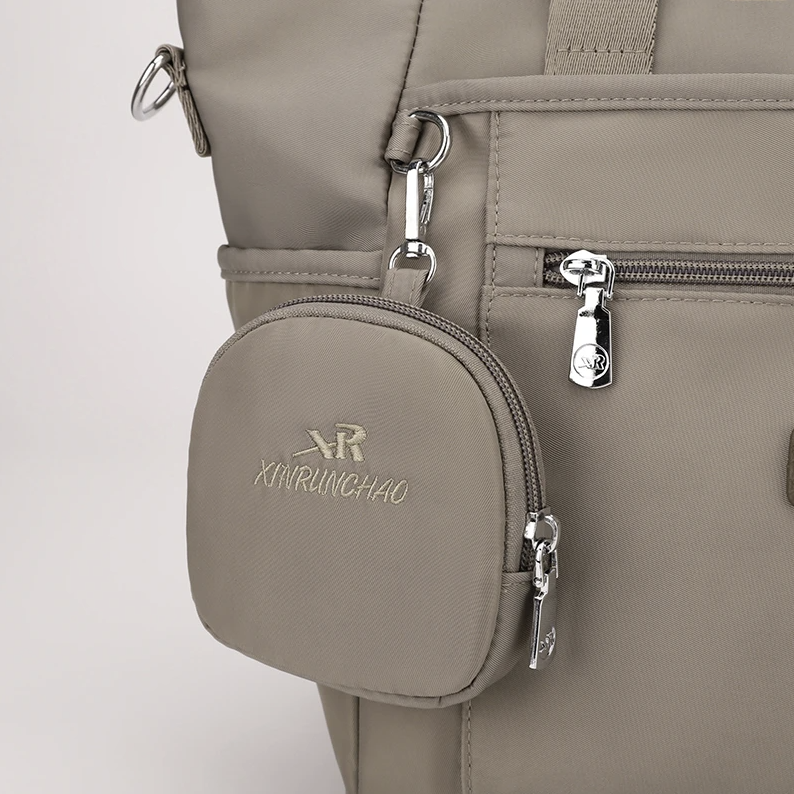 シンプル軽量ナイロントートバッグ｜大容量・通勤通学に最適・2WAYショルダー