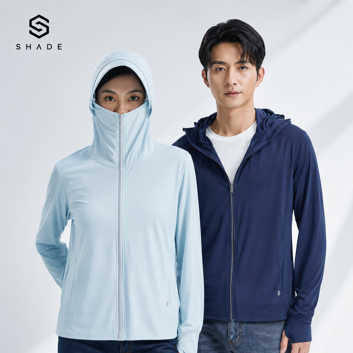 AirShade™ UVカット軽量パーカー｜接触冷感・UPF50+・男女兼用
