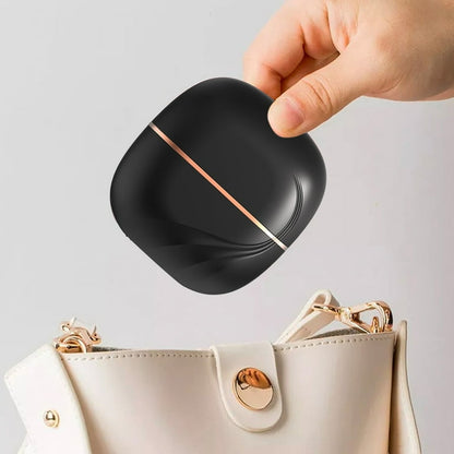 ヒートブラシ コードレス ヘアアイロン ストレートブラシ ミニ ポータブル 携帯用 ヘアアイロン ブラシ型 前髪 アイロン 簡単スタイリング 持ち運び 軽量 通勤通学 出張 旅行先 プレゼント 海外対応 送料無料