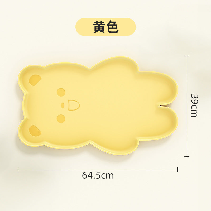 Amazon hot selling anti-overflow non-slip waterproof easy to clean daily necessities pet silicone placemat cat dog mat placemat