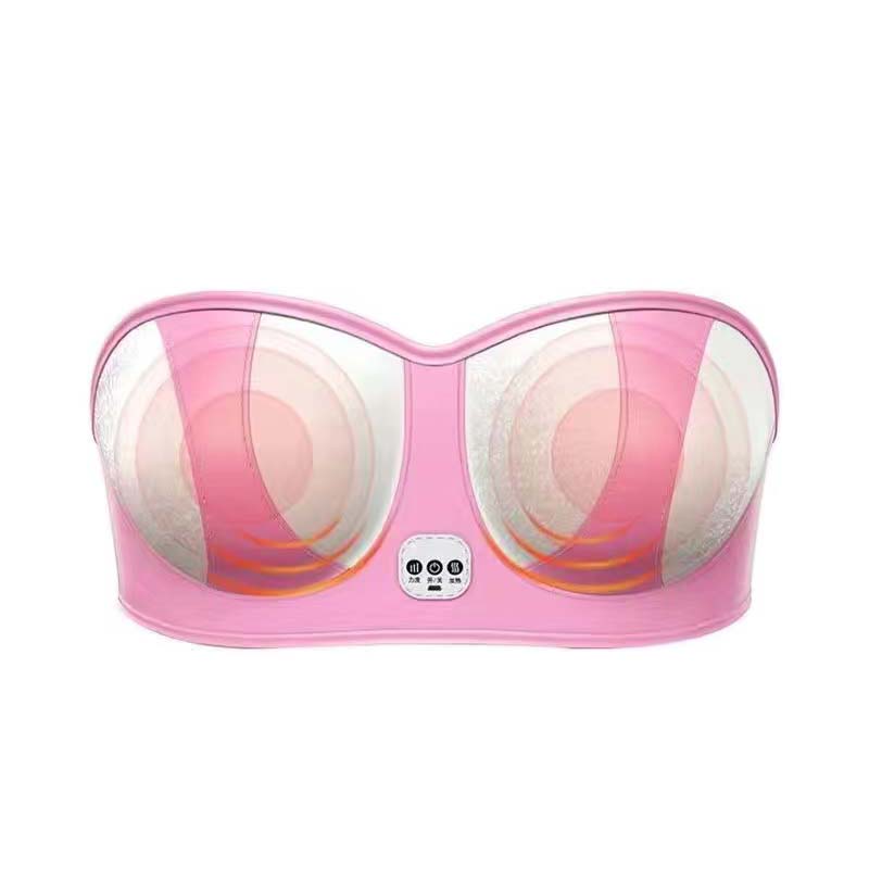Breast Massager Kneading Hot Compress Breast Care Vibration Massage Electric Massager Bra Underwear Custom Wholesale