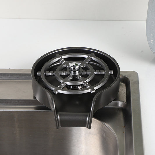 Household stainless steel cup washer Kitchen sink Commercial bar automatic cup washing artifact ABS plastic