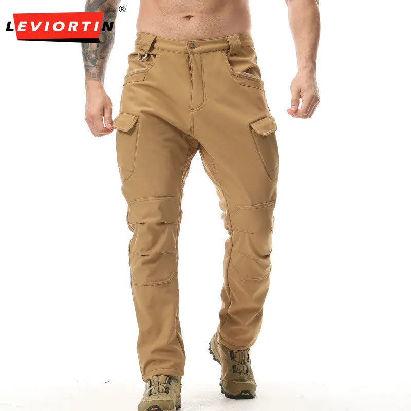 【アウトドア最適】メンズ タクティカルカーゴパンツ™｜伸縮性ウエスト・多ポケット・ハイキング＆作業用