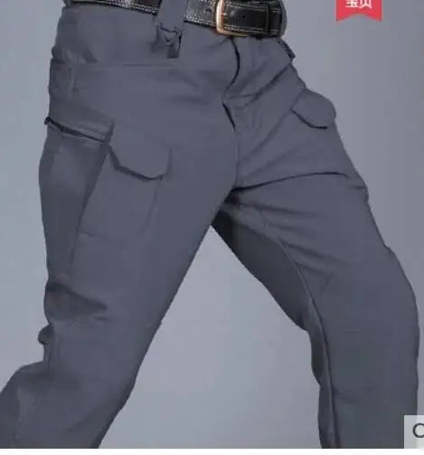 【アウトドア最適】メンズ タクティカルカーゴパンツ™｜伸縮性ウエスト・多ポケット・ハイキング＆作業用