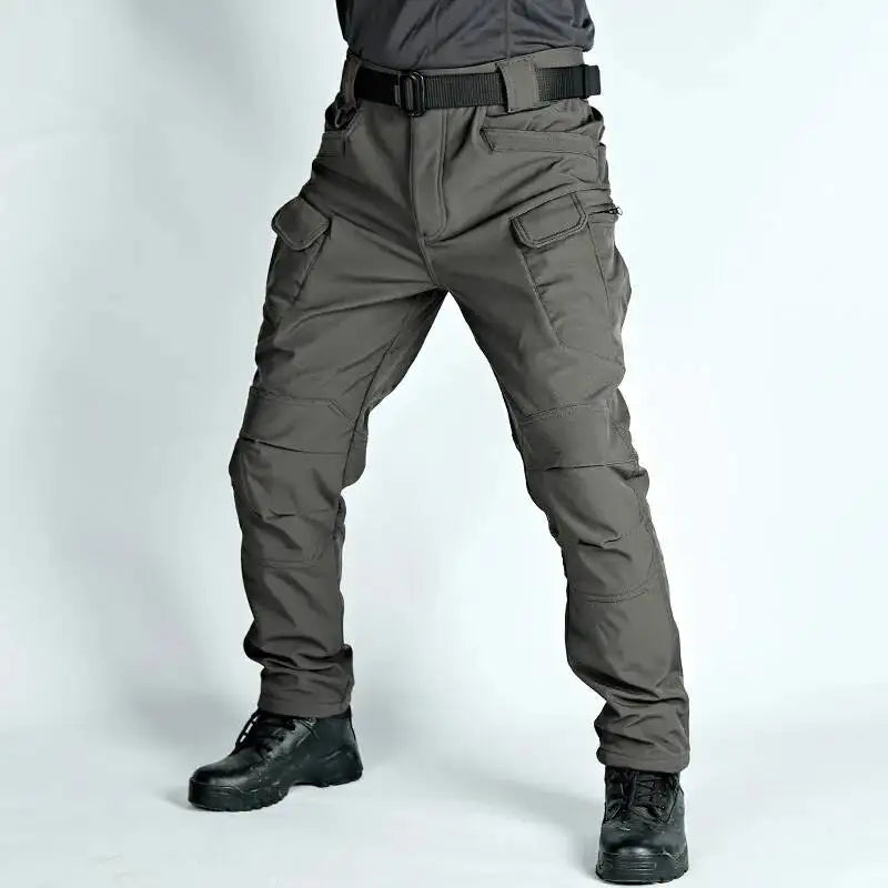 【アウトドア最適】メンズ タクティカルカーゴパンツ™｜伸縮性ウエスト・多ポケット・ハイキング＆作業用