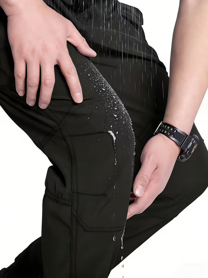 【アウトドア最適】メンズ タクティカルカーゴパンツ™｜伸縮性ウエスト・多ポケット・ハイキング＆作業用